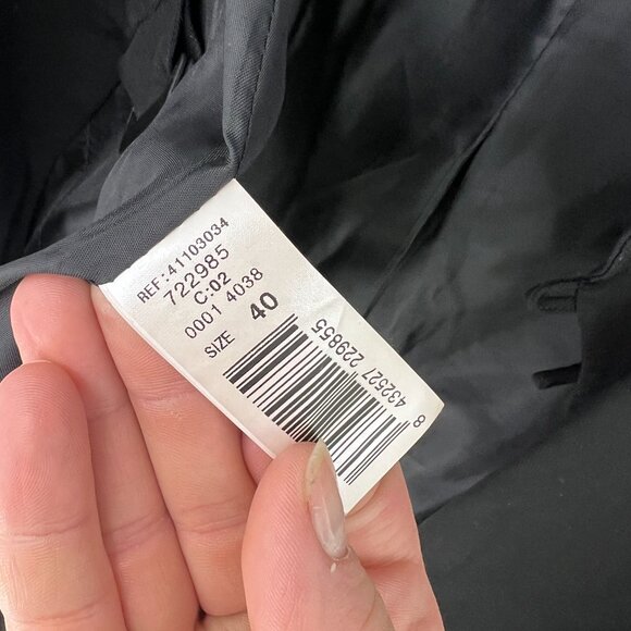 MNG Size 8 Black Wrap Jacket - Picture 6 of 10